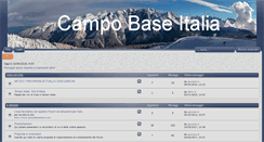 Desktop Screenshot of campobaseitalia.com