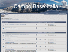 Tablet Screenshot of campobaseitalia.com